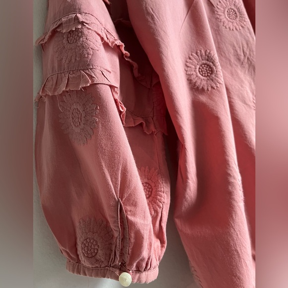 ANTHROPOLOGIE Isabel Sinclair Embroidered Blouse - Picture 8 of 11